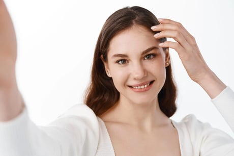 Botox Stirnfalte vorher nachher 