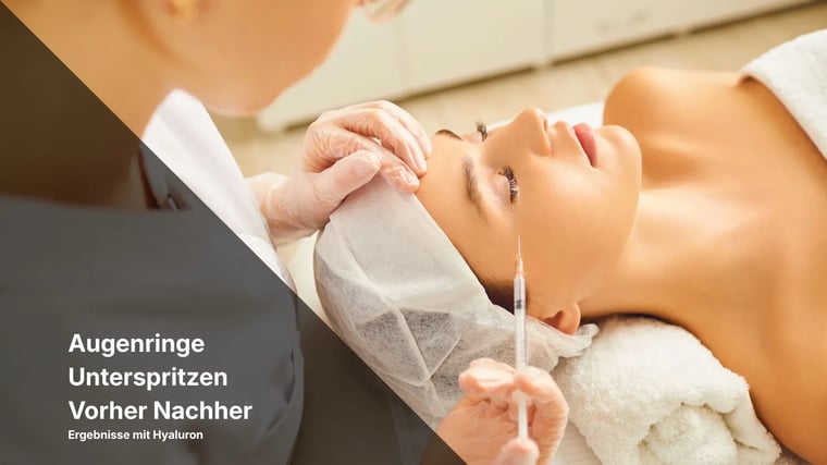 Augenringe Unterspritzen Vorher Nachher